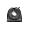 Ami Bearings SINGLE ROW BALL BEARING - 17MM STAINLESS SET SCREW STAINLESS TAPPED BASE PLW BLK MUCTB203 - alternate 1